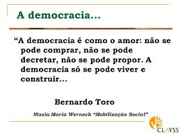 Democracia e amor
